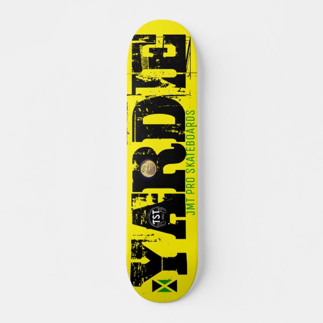 Skateboard YARDIE JMT, deck de 7¾" (Frente)