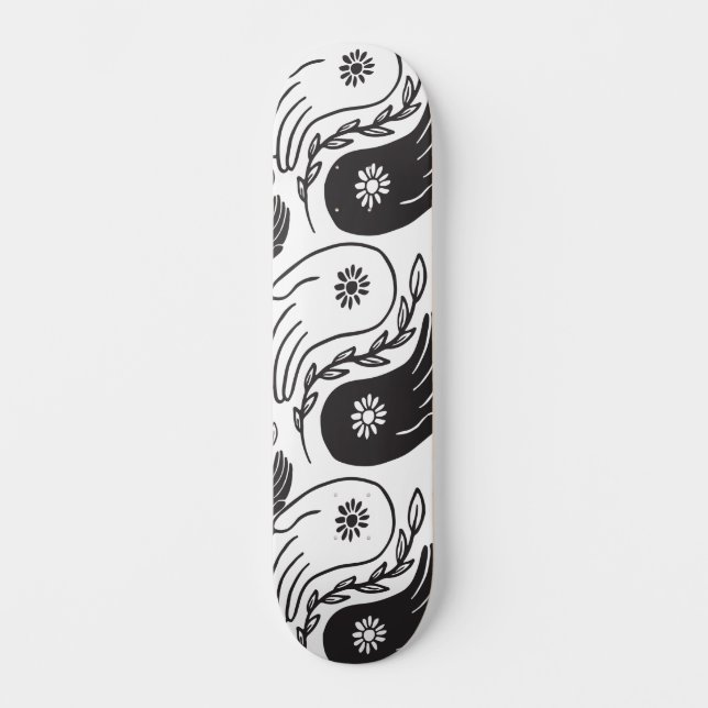 Skateboard yin yang  (Frente)