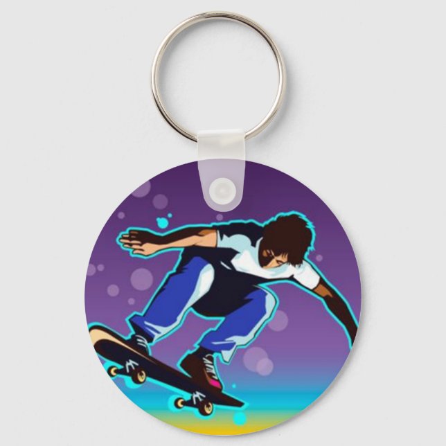 Skateboarder Chaveiro (Frente)