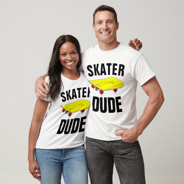 SKATEBOARDER DUDE T-Shirts (Unissex)