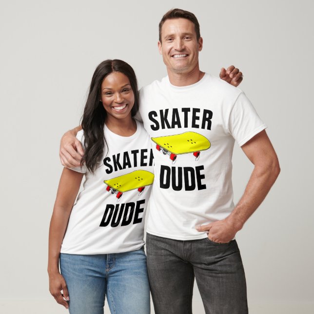 SKATEBOARDER DUDE T-Shirts (Unissex)