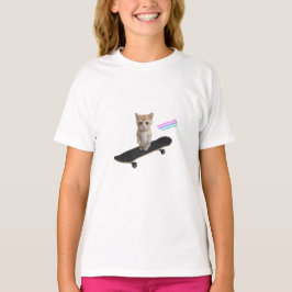 Skater Cat T-Shirt