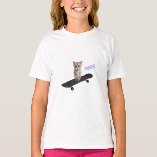 Skater Cat T-Shirt