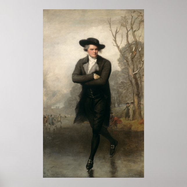 Skater - Gilbert Stuart Fine Art Poster (Frente)