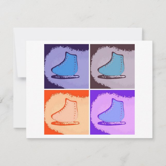 Skates de gelo (Frente)