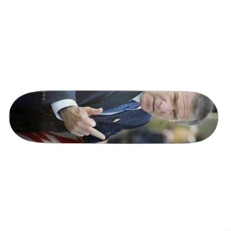 Skates do dedo médio de George Bush