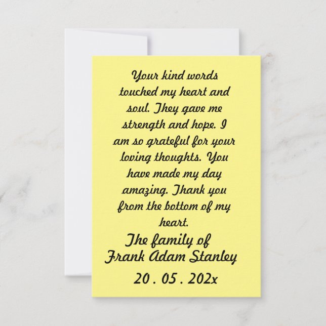 Skaymarts | Cartões de agradecimentos Esperançoso  (Frente)