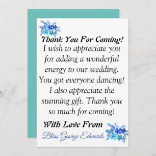 Skaymarts Incrível Obrigado Por Vir Ao Cartão