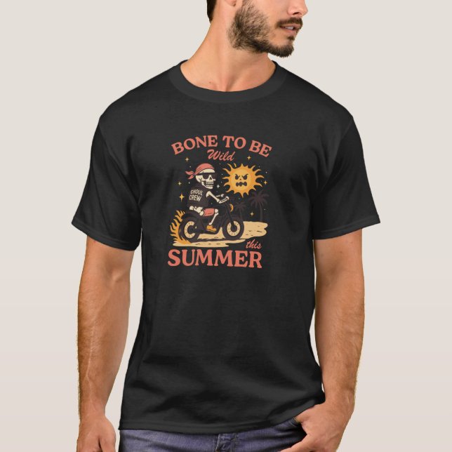 Skeleton Biker Pullover (Frente)