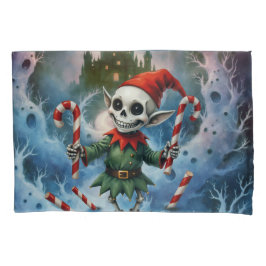 Skeleton Christmas Elf – Creepy Cute Dark Holiday 