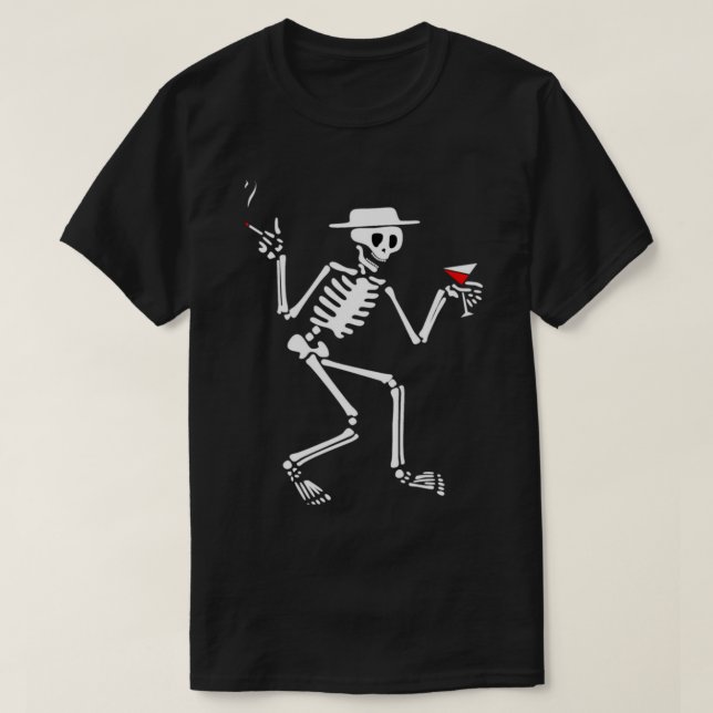 Skeleton Classic T-Shirt (Frente do Design)