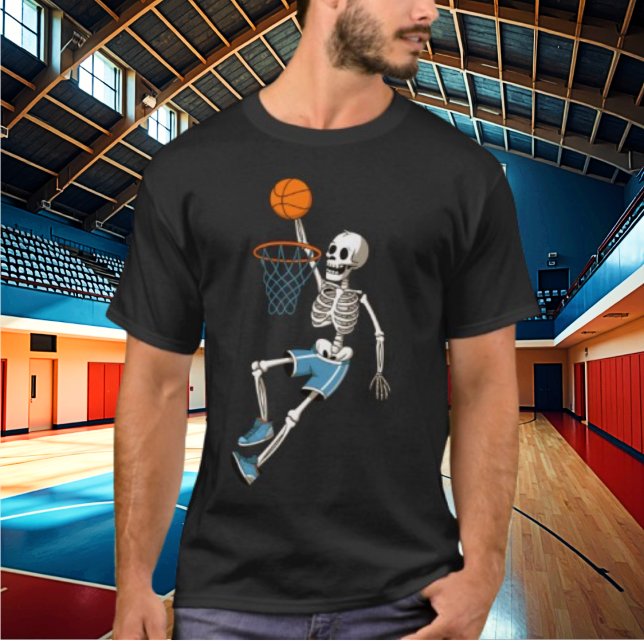 Skeleton Dunker T-Shirt (Criador carregado)