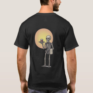 Skeleton T-Shirt - Estilo Retro Quirky