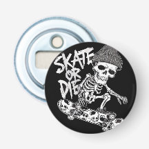 Skeleton-Themed Skateboarder Art: Styliz