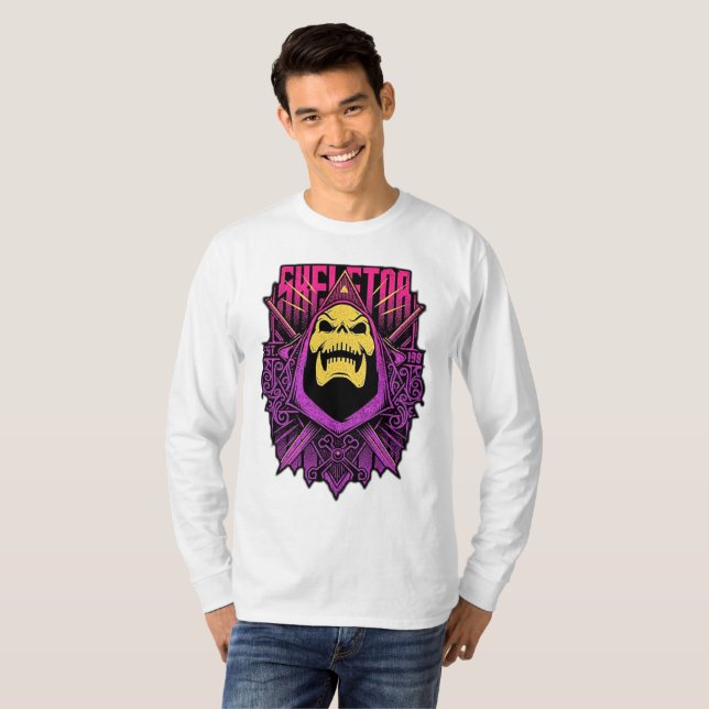 Skeletor Rock Versão T-shirt (Frente Completa)