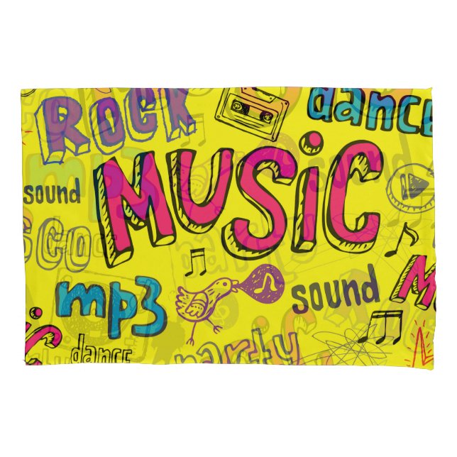 Sketchy Music Doodles - Fundo Invisível (Frente)