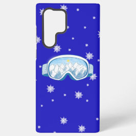 Ski Goggles Snowflake Dance
