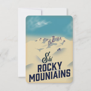 Ski Rocky Mounates EUA