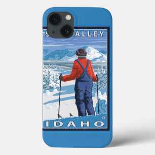Skier Admiring - Sun Valley, Idaho