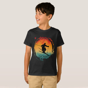 SKIG RETRO VINTAGE T-Shirt