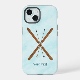 Skis Entre Países Na capas de iphone Da Caixa De E