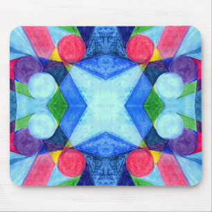 Skittles Geométrico Mousepad