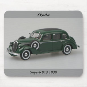Skoda 913 magníficos 1938 Mousepad