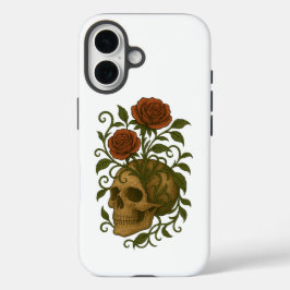 Skull and Roses Eternal Bloom Art Design