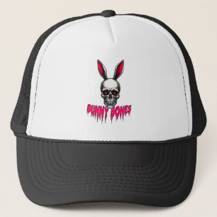 Skull Bunny – Dark Easter Art - boné