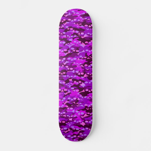 Skull Camo Skateboard (Frente)