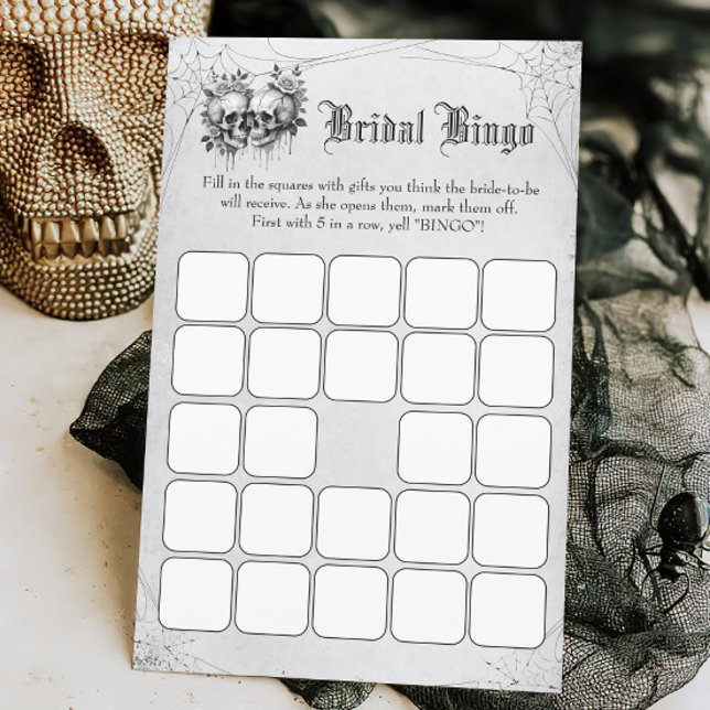 Skull Halloween - Chá de panela Bingo (Criador carregado)