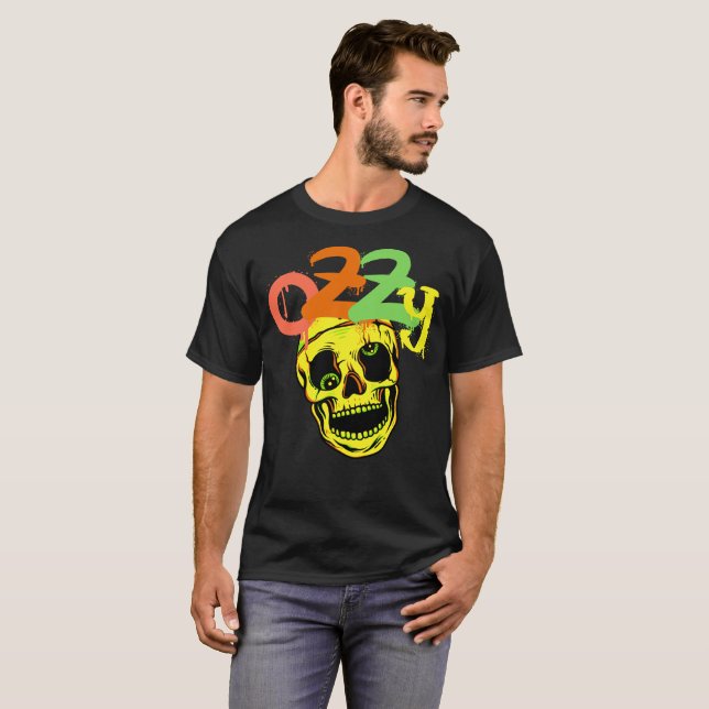 Skull Ozzy Osbourne T-Shirts (Frente Completa)
