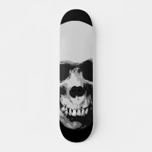 Skull Skateboard - Pop de skate de arte do crânio