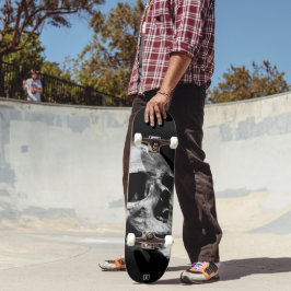 Skull Skateboard por Evlear