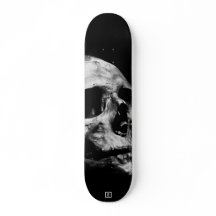 Skull Skateboard por Evlear