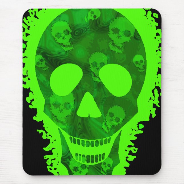 Skull Specters para mousepad do crânio (Frente)