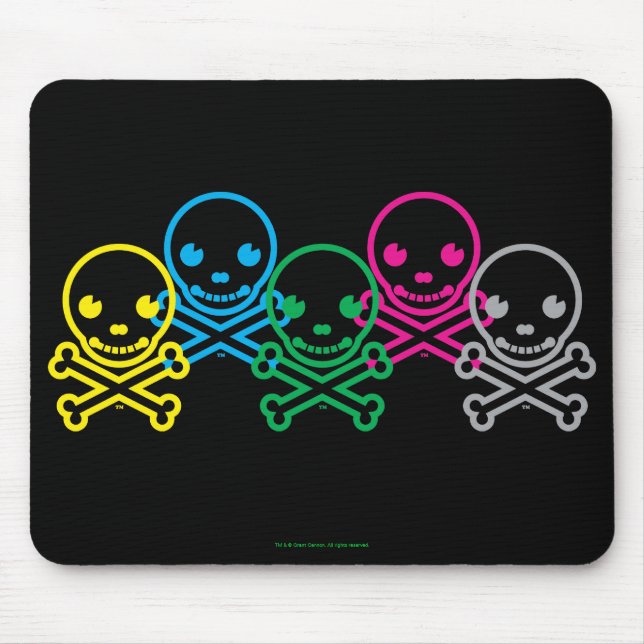 SkullKrush™ 30s O Lim Pix Mousepad (Frente)