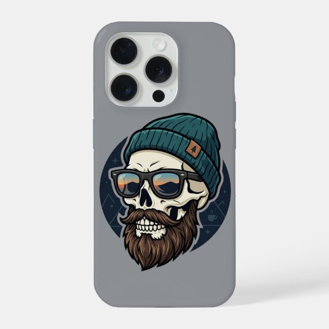 Skully beanie hipster. (Verso)
