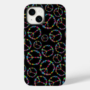Skully Flower Power Peace Sign