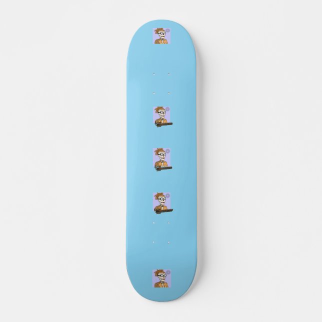 Skult NFT Skateboard por Rancidwear. (Frente)