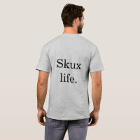 Skux atenuado: Camisa da vida de Skux