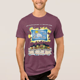 Sky Dumping | Camiseta Tri-Blend do Dia dos Pais