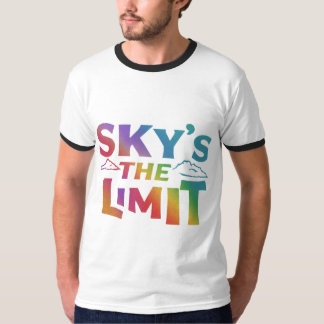Sky é o Limit Multicolor T-Shirt
