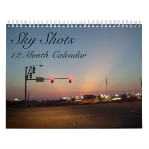 Sky Shots - Calendário de 12 Meses