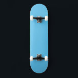 Skyblue Skateboard<br><div class="desc">Skyblue color Skateboard. Solid Color Skyblue deck. Skate Cor azul-clara</div>