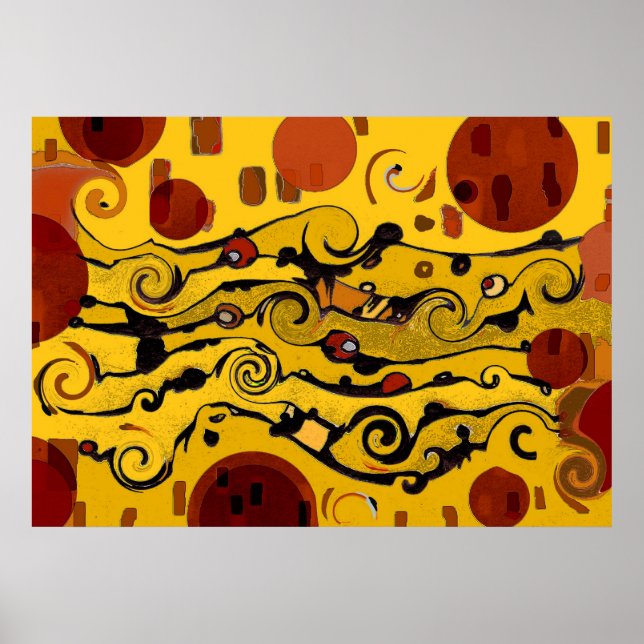 Skyland - Abstrato Poster (Frente)