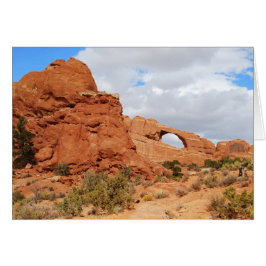 Skyline Arch, Arches National Park, Utah, Cartão