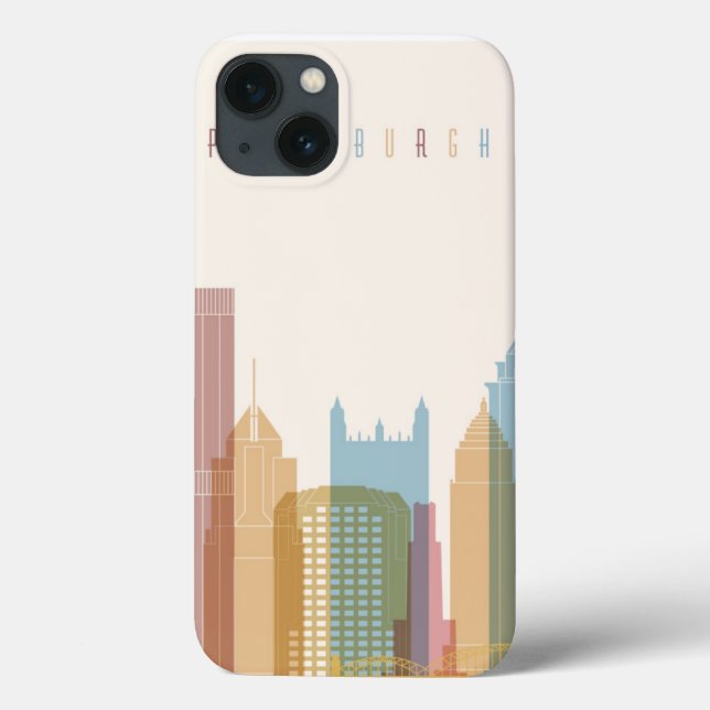 Skyline da cidade de Pittsburgh, Pensilvânia | (Verso)