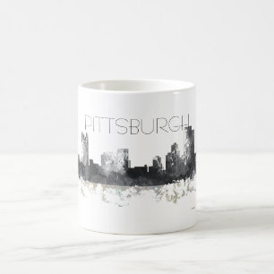 SKYLINE de PITTSBURGH PENSILVÂNIA - caneca das