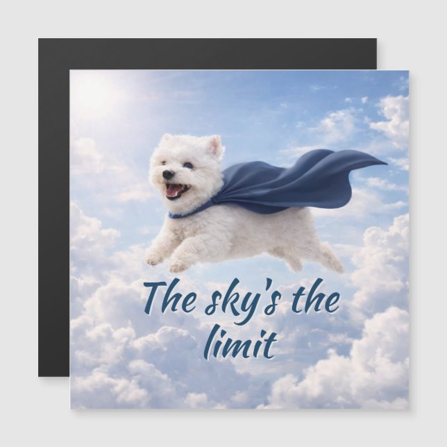 Sky's the Limit Magnetic Card (Frente/Verso)